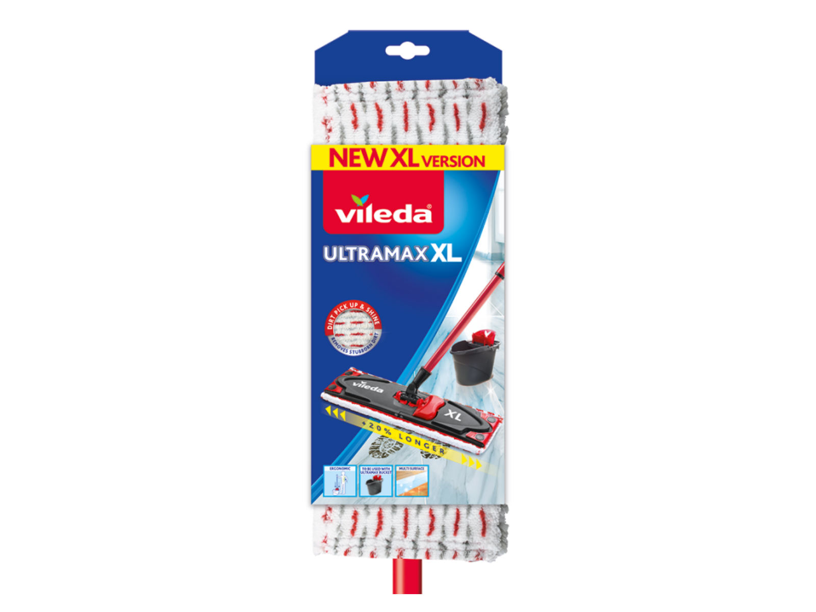 Mop płaski ULTRAMAX XL Vileda Mop+Kij 179557